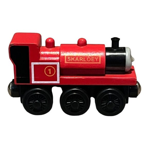 Skarloey Red Thomas the Tank Engine & Friends Wooden Railway Train 2003 Vintage - Picture 3 of 7